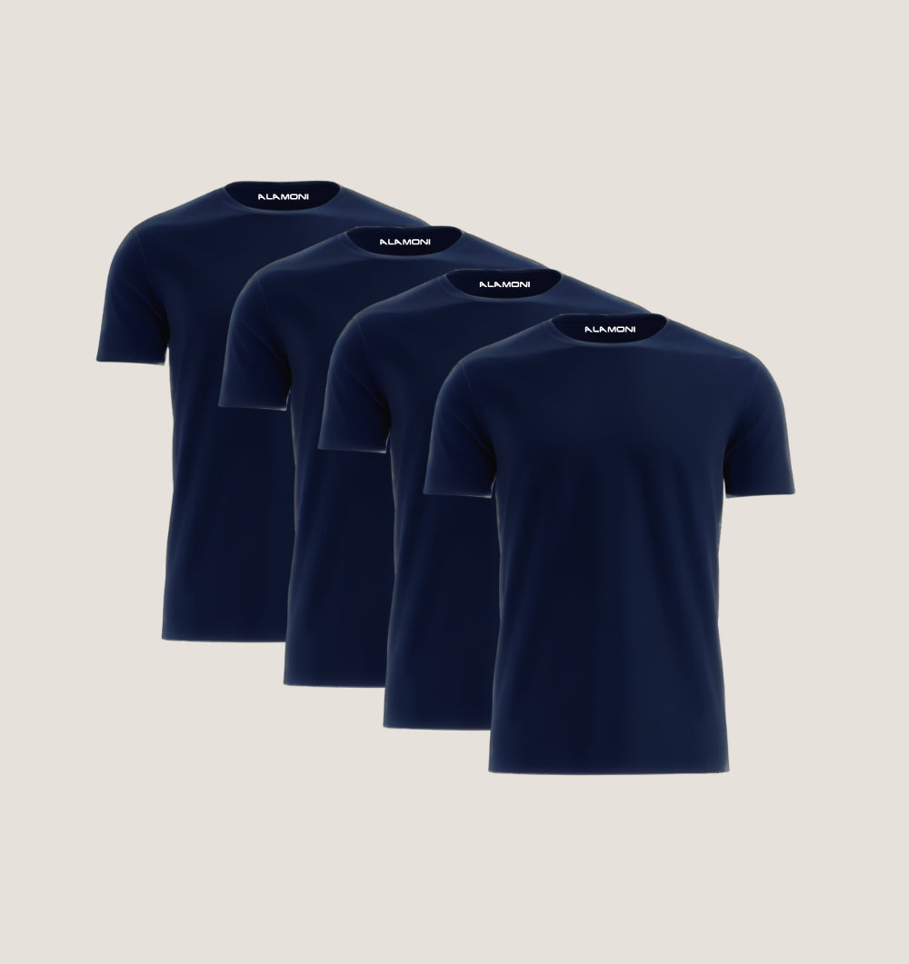 Zestaw 4 szt. | Granatowy