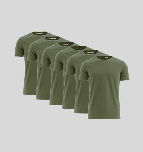 Zestaw 6 szt. | Militarna Zieleń