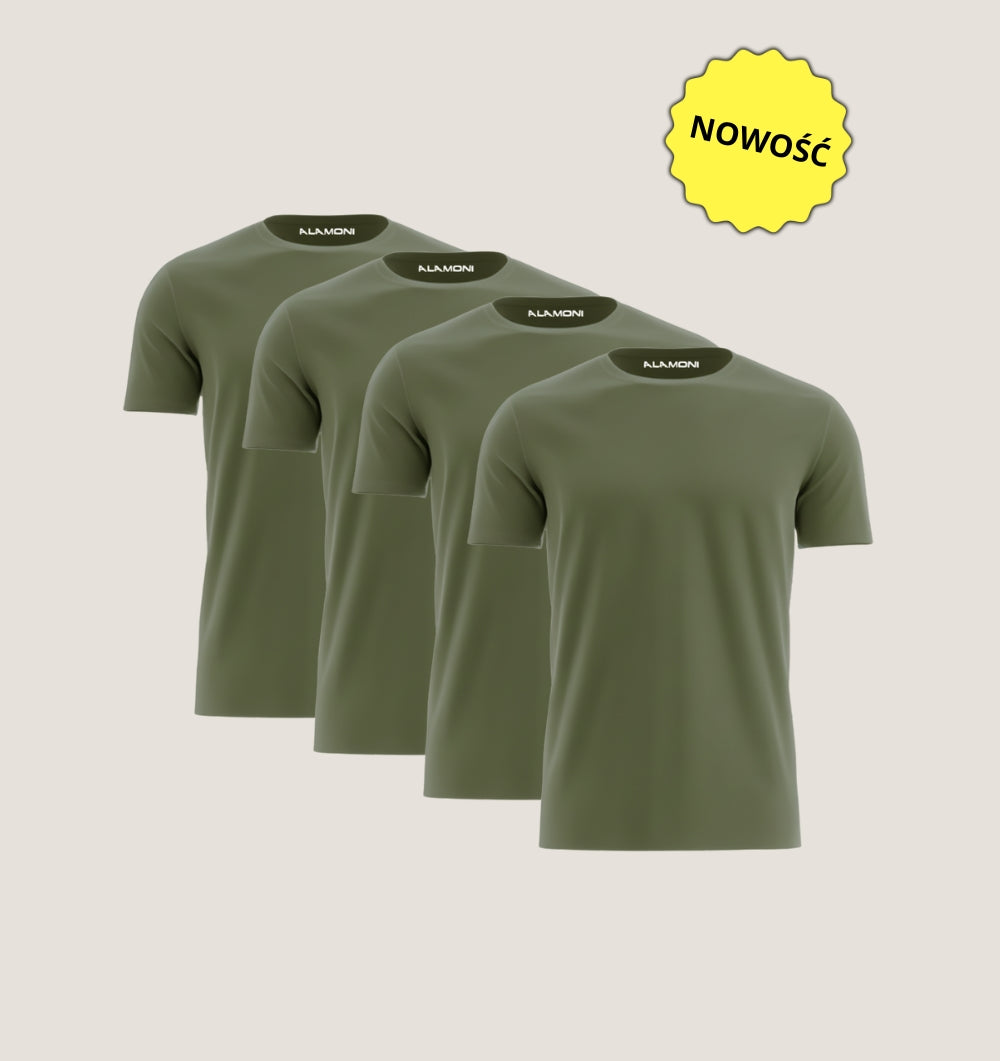 Zestaw 4 szt. - Militarna Zieleń