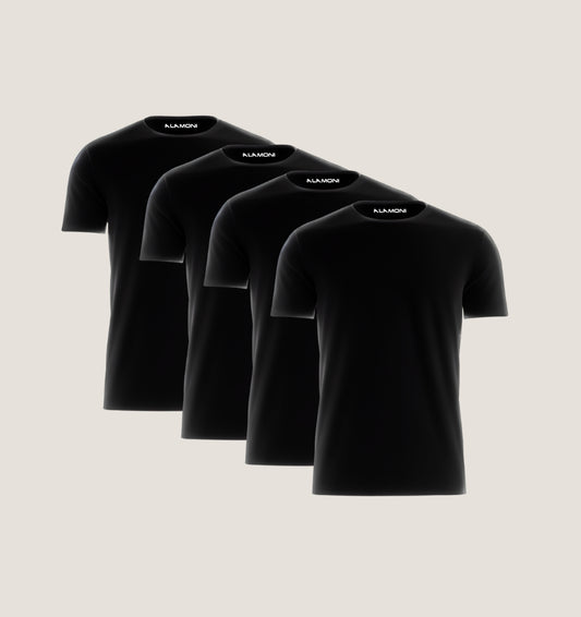 Zestaw 4 szt. | Czarny