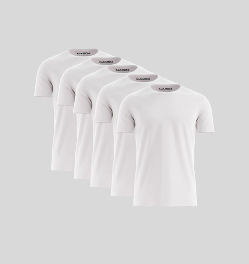 5-Pack | White